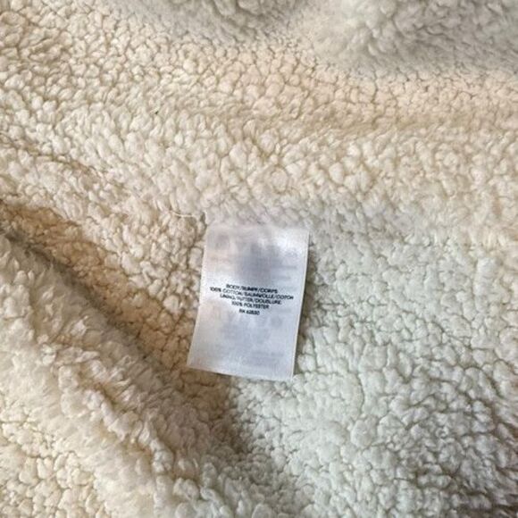 Lands' End Womens Size XS Scotch Plaid Flannel Sherpa Lined Robe Cozy Warm Belt - Picture 7 of 9